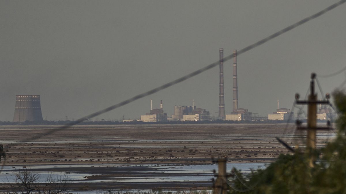 The Zaporizhzhia nuclear power plant, Europe's largest.  Tuesday, June 27, 2023.