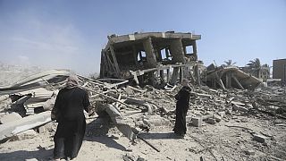 Die israelische Luft- und Bodenoffensive hat im südlichen Gazastreifen viele Trümmer hinterlassen.
