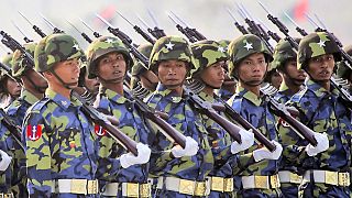 Myanmar ordusu askerleri (arşiv)