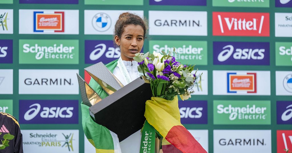 Ethiopia’s Uma and Fikir win men’s and women’s Paris Marathon