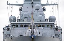 A Hessen fregatt a németországi Wilhelmshavenből indult a Vörös-tengerre februárban