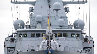 A Hessen fregatt a németországi Wilhelmshavenből indult a Vörös-tengerre februárban