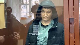 A Crocus City Hallban elkövetett terrortámadás egyik gyanúsítottka egy moszkvai bíróságon