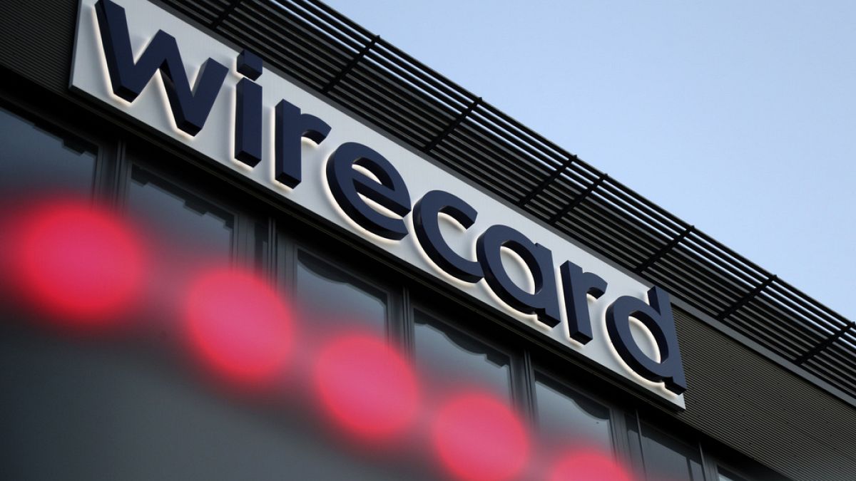 The logo of payment company Wirecard is pictured at the headquarters in Munich, Germany on July 20, 2020. 