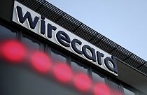 The logo of payment company Wirecard is pictured at the headquarters in Munich, Germany on July 20, 2020. 