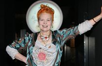 Vivienne Westwood playing cards to go under the hammer for Greenpeace  - pictured: Westwood in Germany - 2006