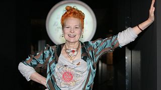 Vivienne Westwood playing cards to go under the hammer for Greenpeace  - pictured: Westwood in Germany - 2006