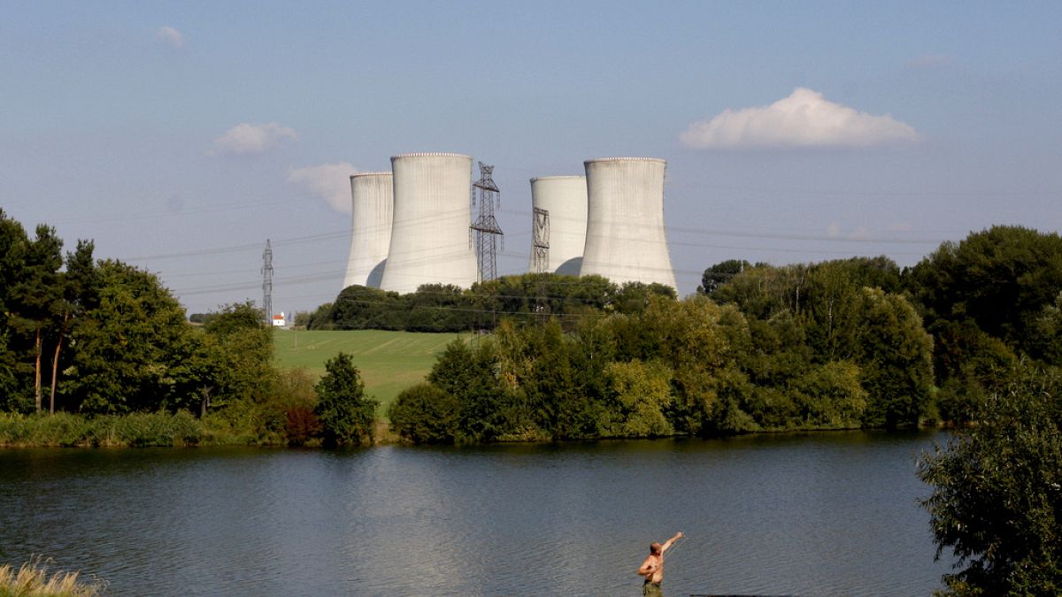 Centrale nucléaire.