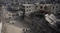 Zerstörung im Gazastreifen nach 6 Monaten Krieg zwischen Israel und der Hamas
