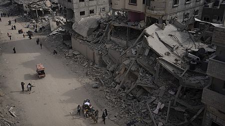 Distruzione a Gaza