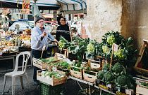 The best food in the world? A market selling fresh produce in Sicily