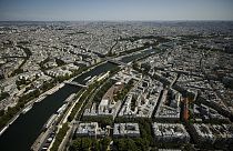 The Seine river Tuesday, July 11, 2023 in Paris.