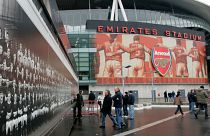 Arsenal FC'nin Londra'daki Emirates stadyumu.