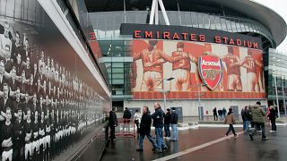 Arsenal FC'nin Londra'daki Emirates stadyumu.