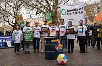Climate activists demand Europe pull out of the Energy Charter Treaty