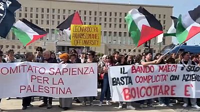 مظاهرات الطلاب في إيطاليا
