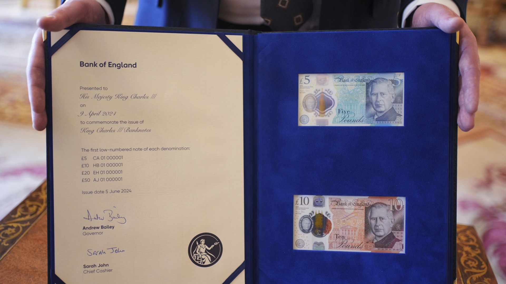 Billet 0 Euro – King Charles III – Souvenir Touristique En Papier Sécurité, 135x74 Mm, Avec Numéro Unique
