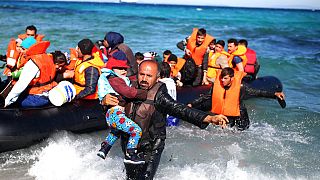 قایق پناهجویان در آب‌های ترکیه