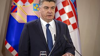 Presidente da Croácia, Zoran Milanovic. 