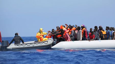 Des migrants secourus en mer