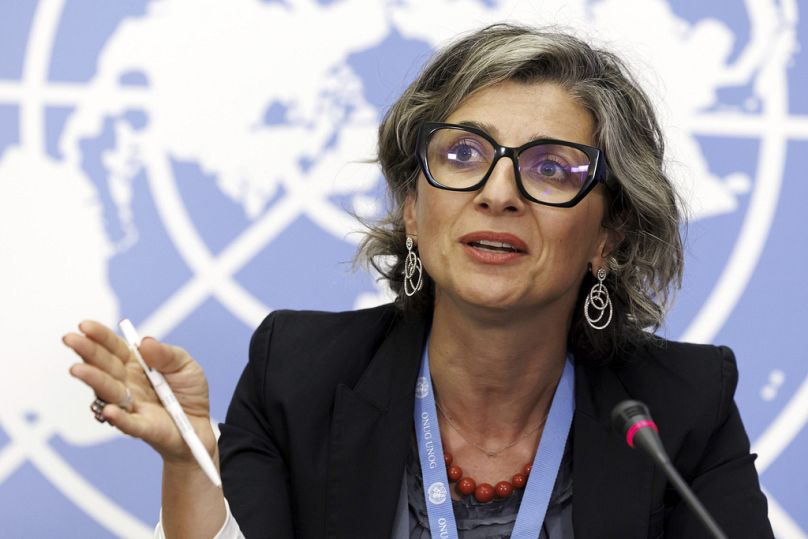 Francesca Albanese, relatrice delle Nazioni Unite sui territori palestinesi occupati