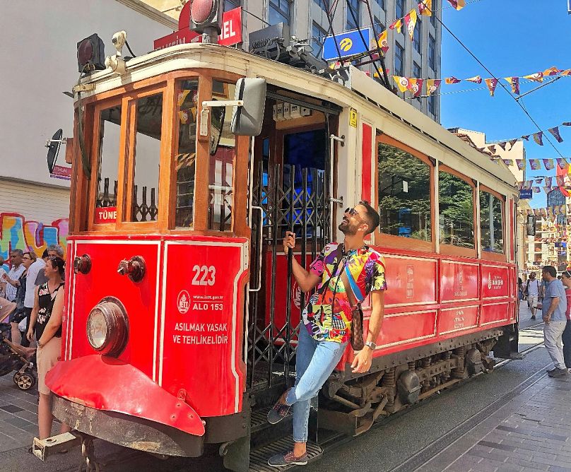 On the Asian side of Istanbul, hop onboard the Kadıköy-Moda Tramway to see the famous Taksim Square