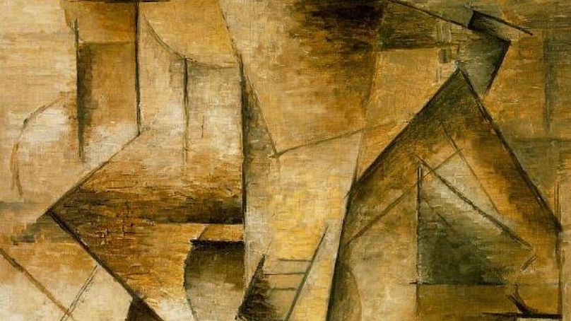Portion of “The Guitar Player” - Pablo Picasso