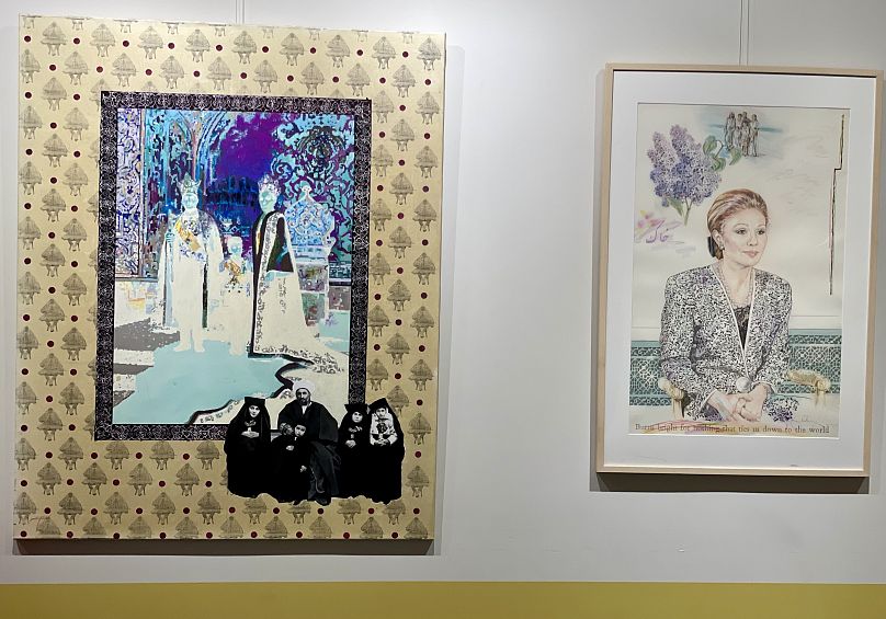 نمایشگاه هنری «بنیاد شهباند فرح پهلوی» در پاریس