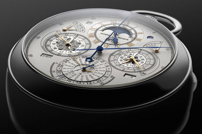 The Berkley Grand Complication pocket watch is the first watch to feature a Chinese perpetual calendar.