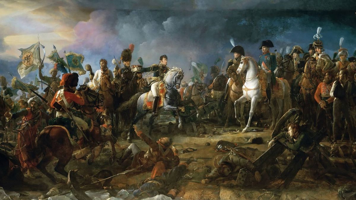 ناپلئون در نبرد آسترلیتز