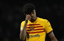 لامين جمال - لاعب برشلونة الإسباني