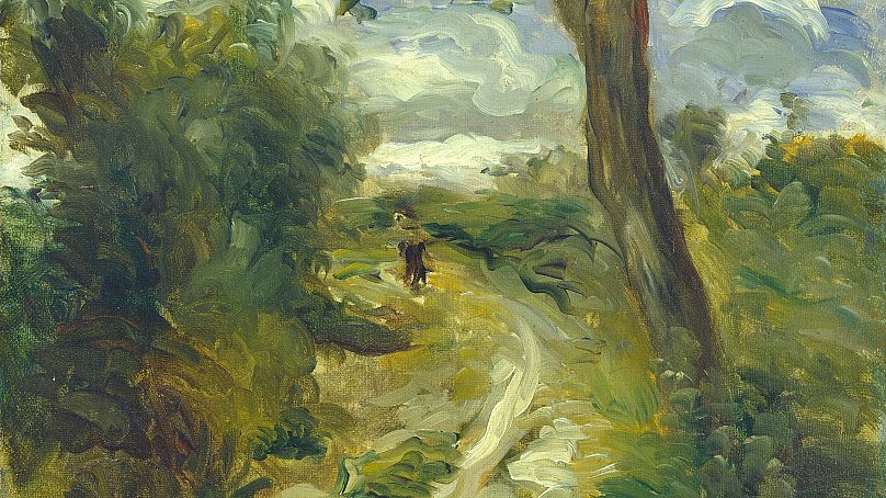 Landscape between Storms (1874/1875) Auguste Renoir