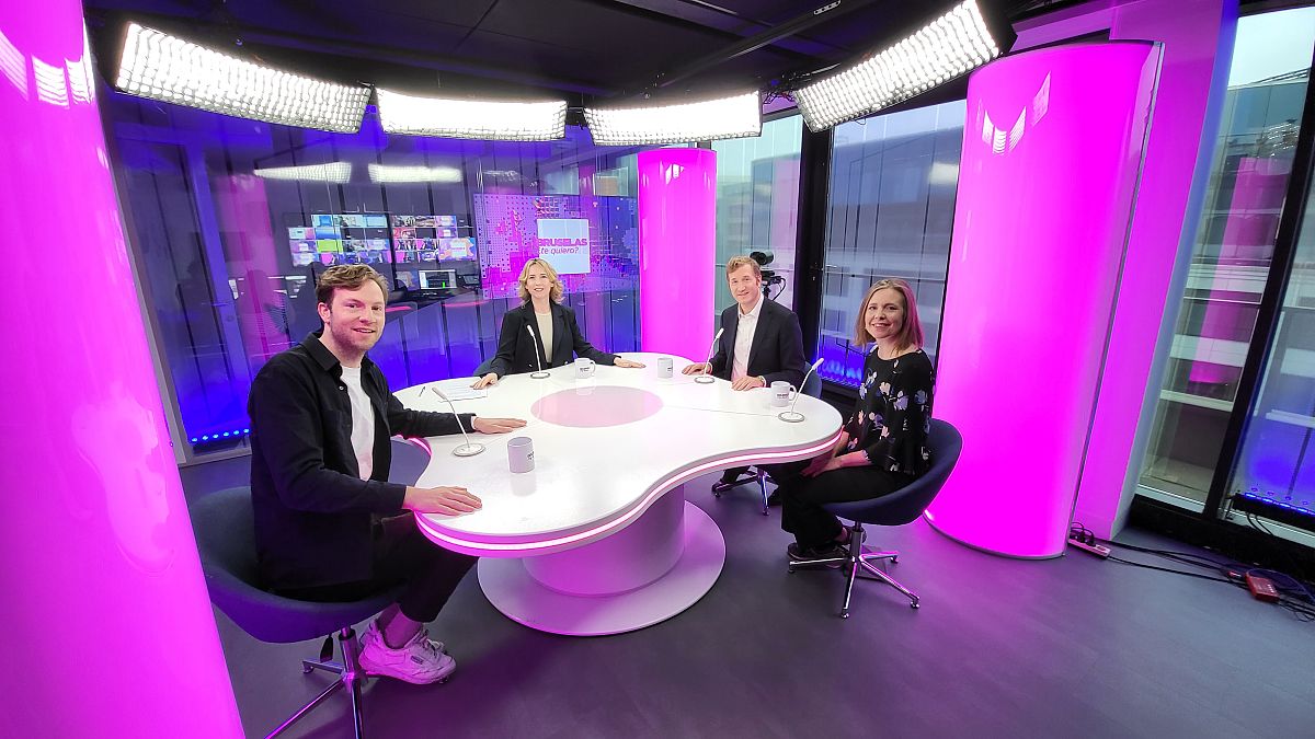Méabh Mc Mahon with Jan-Christoph Oetjen, Laura Shields and Damien Boeselager