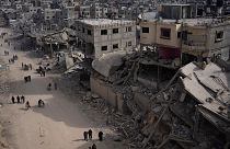 Chan Junis im Gazastreifen ist fast völlig zerstört