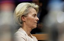 Η Ursula von der Leyen διεκδικεί μια νέα πενταετή θητεία στην κορυφή της Ευρωπαϊκής Επιτροπής, του ισχυρότερου οργάνου του μπλοκ..