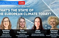 Tune in to Euronews' Climate Now Live Debate on 24 April at 14.00 CEST.