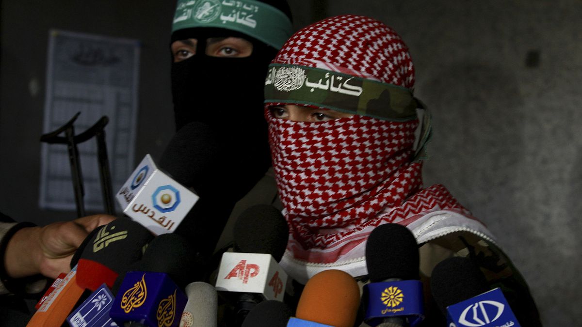 متحدثون باسم كتائب القسام في قطاع غزة 2011