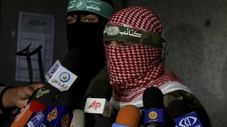 متحدثون باسم كتائب القسام في قطاع غزة 2011