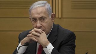 رئيس الوزراء الإسرائيلي بنيامين نتنياهو خلال اجتماع في القدس
