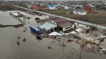الفيضانات في كازاخستان