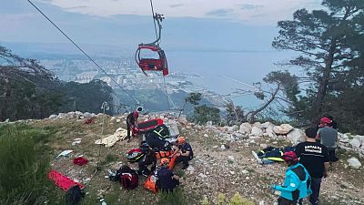 حادثه مرگبار تله‌کابین در آنتالیا در ترکیه 