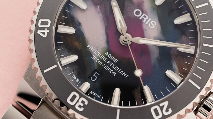 "The (Aquis Date Upcycle) stands for caring for the planet and leading a sustainable lifestyle," said Oris CEO Rolf Studer.