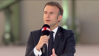 Президент Франции Эммануэль Макрон / BFMTV - ACCESS FOR NEWS ONLY