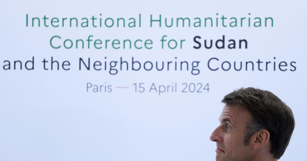Macron announces world donors pledge .1 billion in aid for war-stricken Sudan
