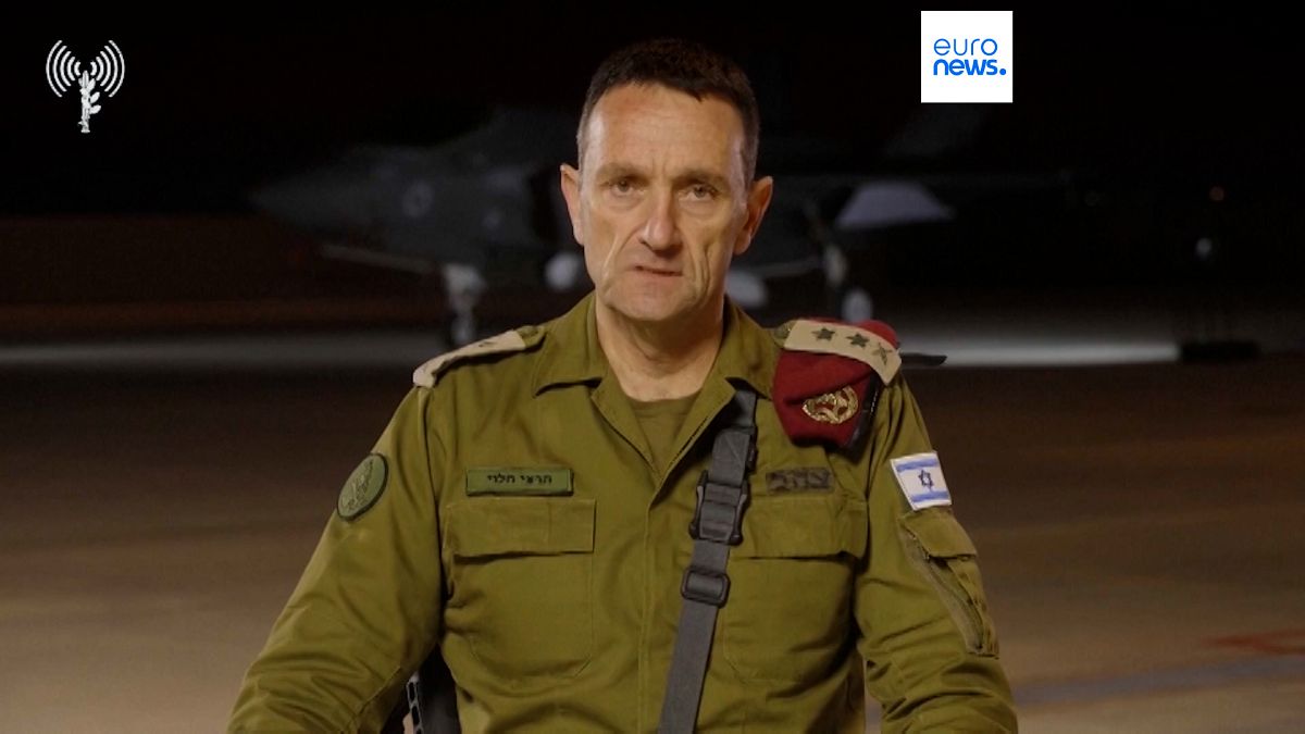 Herzi Halevi altábornagy, izraeli vezérkari főnök