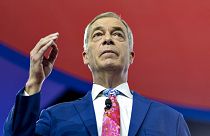 Nigel Farage, a konferencia egyik résztvevője