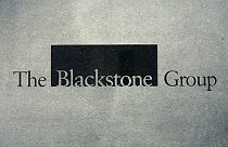  plaque with the Blackstone Group's company logo is seen at the company's headquarters in New York in this Aug. 13, 2007 file photo. 