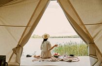 Get back to nature with a camping - or glamping - trip