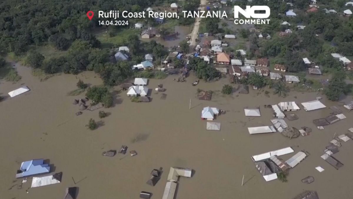 Inundaciones en Tanzania.