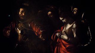 Imagen del 'martirio de Santa Úrsula', último cuadro pintado por Caravaggio.